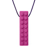 Magenta Lego Chewable Brick Stick