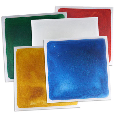 Gel Floor Tiles Glitter 5 -Pack