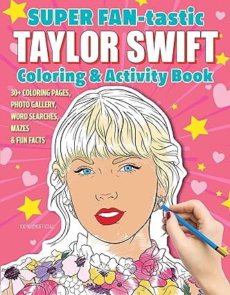 Taylor Swift Coloring and Activity book