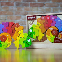 Counting Chameleon Puzzle