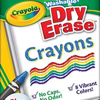 Crayons..DRY ERASE