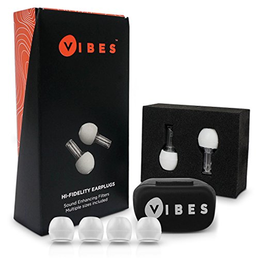 Noise Reducing Ear Plugs for concerts, dance clubs, and loud spaces 
