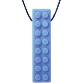 Dark Blue Chewable Lego Brick Stick