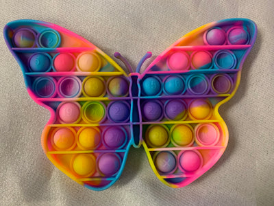 Push'N Pop Rainbow Butterfly