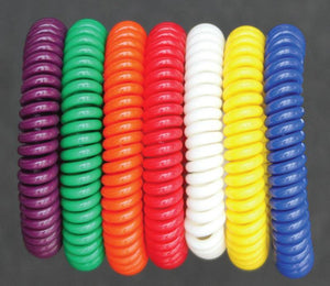 Colourful Stretchy Non-Toxic Chewable Plastic Bracelet 