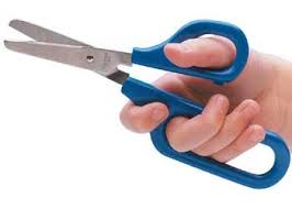 Long Grip Right Handed Scissors