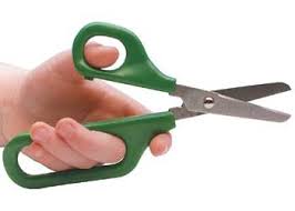 Long Grip Left-Handed Scissors