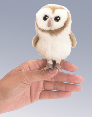 Mini Puppet Barn Owl Finger Puppet Therapyware