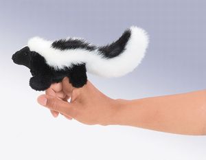 Mini Puppet - Skunk Finger Puppet