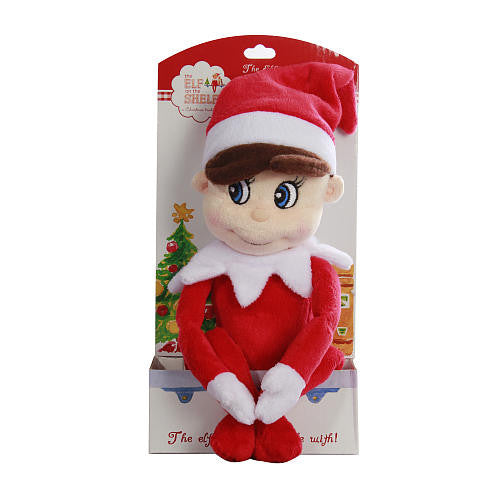 Elf on the store shelf soft toy